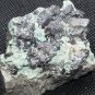 Cuprite on Chrysocolla specimen