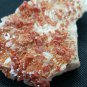 Beautiful Red Vanadinite on Barite specimen