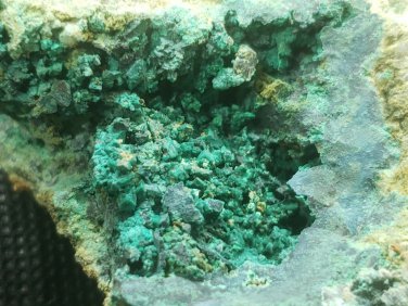 Beautiful Cornwallite Malachite Chalcocite specimen