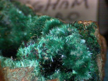 Rare Brochantite specimen