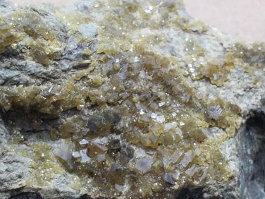 Beautiful Topazolite Garnet specimen
