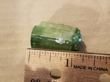 Green Tourmaline Crystal
