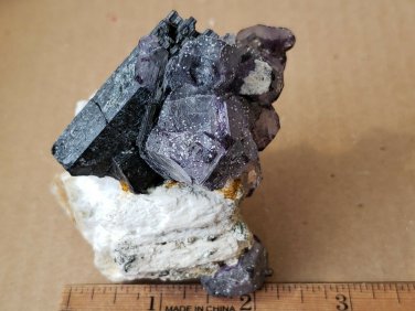 Beautiful Erongo Fluorite with Schorl specimen