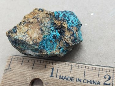 Beautiful Spangolite specimen