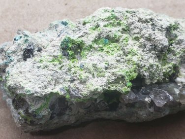 Beautiful Arthurite in matrix specimen