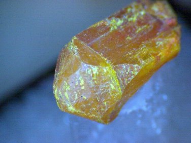 Beautiful Orpiment Thumbnail specimen