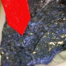 Beautiful Serrabrancaite on Phosphosiderite Thumbnail specimen