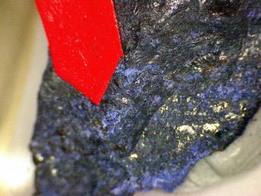 Beautiful Serrabrancaite on Phosphosiderite Thumbnail specimen