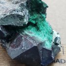 Stunning Malachite sprays on Cuprite specimen