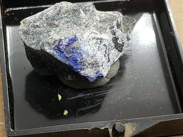 Beautiful Callaghanite hydromagnesite thumbnail specimen
