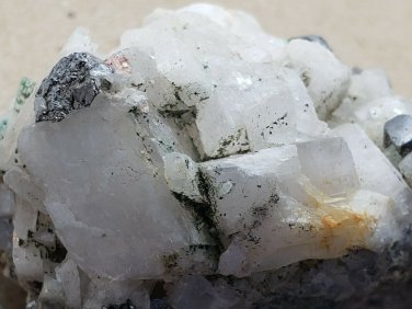 Stunning Carrollite with Calcite specimen