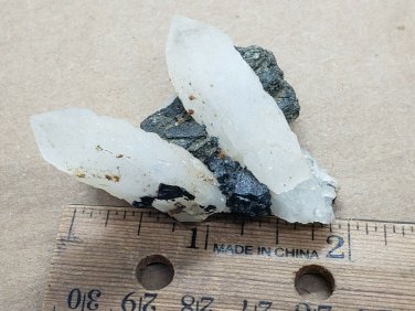 Pyrrhotite and quartz Specimen