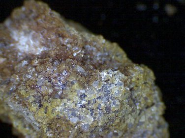 Beautiful Romerite coquimbite thumbnail specimen