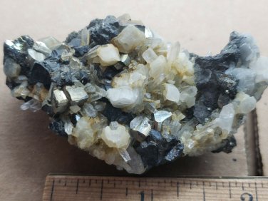 Stunning Quartz Sphalerite Pyrite Specimen