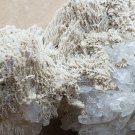 Calcite on Quartz specimen