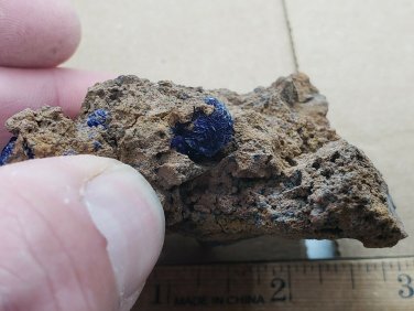Beautiful Morenci Azurite specimen