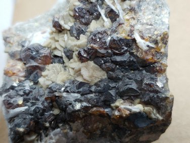 Nice Reddish Sphalerite w siderite Specimen