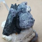 Amazing Fluorite with Schorl Tourmaline Specimen