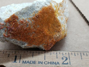 Orange Vanadinite Specimen