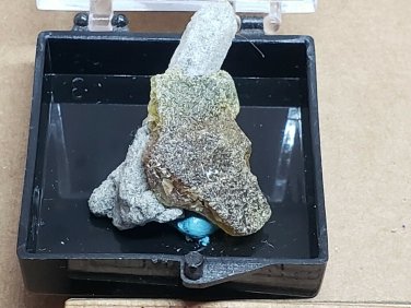 Titanite w Quartz Thumbnail Specimen