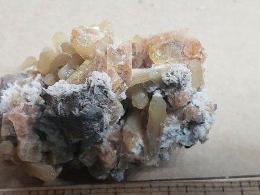 Beautiful Chabazite w stilbite specimen