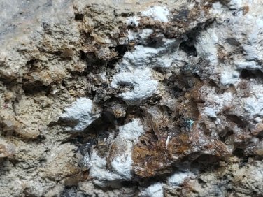 Stunning Hydrozincite with Cerussite Specimen
