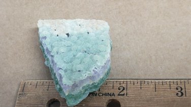 Beautiful Fluorite on Amethyst specimen