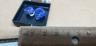 Beautiful Azurite thumbnail specimen