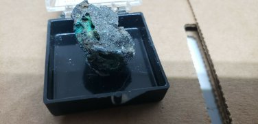 Beautiful Spangolite thumbnail specimen