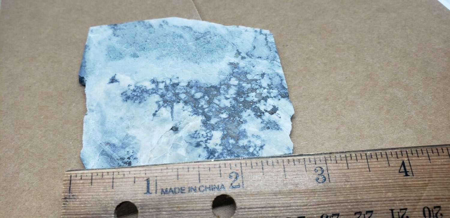 Beautiful native silver slab specimen