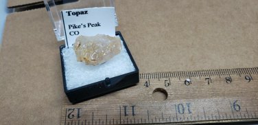Beautiful Colorado Topaz thumbnail specimen