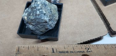 Beautiful Jamesonite w Pyrite Thumbnail specimen