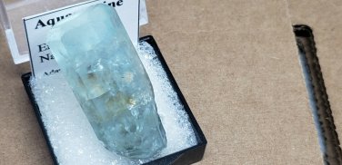 Beautiful Fat Aquamarine Thumbnail specimen