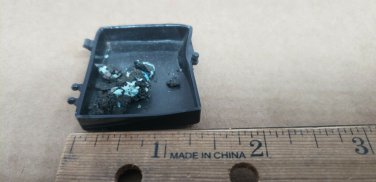 Beautiful Serpierite thumbnail specimen