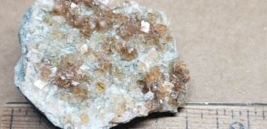 Rare Hessonite Garnet specimen