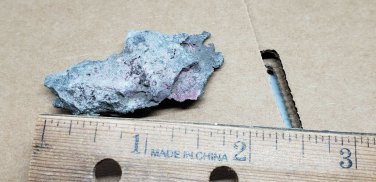 Beautiful native silver with erythrite specimen