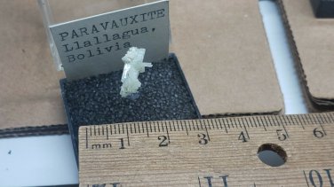 Beautiful rare Paravauxite specimen