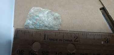 Rare Apachite w Ruizite specimen