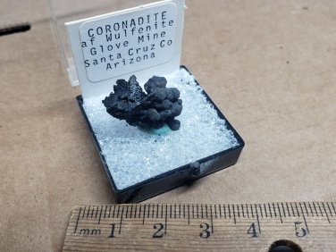 Beautiful Coronadite thumbnail specimen