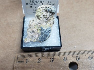 Beautiful Zemannite w Te thumbnail specimen