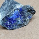 Rare blue Callaghanite w Hydromagnesite specimen