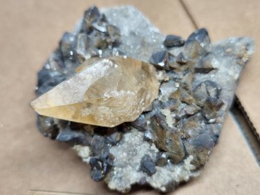 Beautiful Calcite w sphalerite specimen