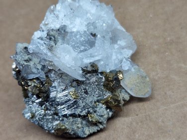 Beautiful Arsenopyrite chalcopyrite combo specimen