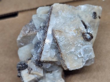 Rare Hubeite w apophyllite specimen