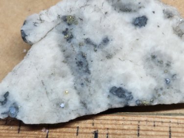 Beautiful Chalcopyrite with Gold specimen