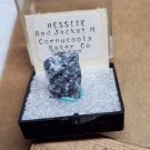Beautiful Hessite thumbnail specimen