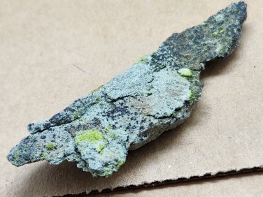 Amazing Volborthite specimen