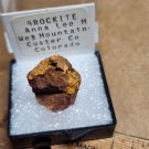 Beautiful Brockite thumbnail specimen