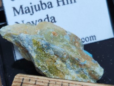 Beautiful Pharmacosiderite thumbnail specimen