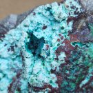 Beautiful Dioptase on Chrysocolla specimen